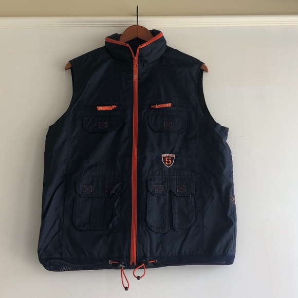 TRIPLE FIVE SOUL Nylon Vest NEW - Picture 1 of 13